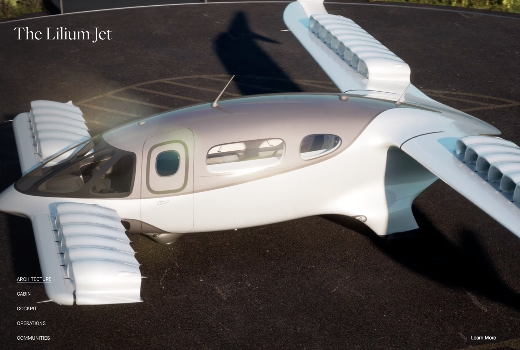 Tecnología eVTOL moderna